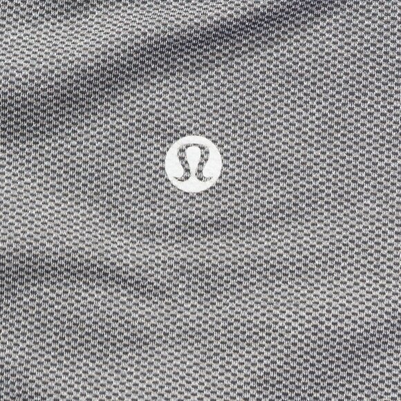 Lululemon Shirt Mens Extra Large Gray Tech Performance Stretch Mesh Breathable - Picture 3 of 7